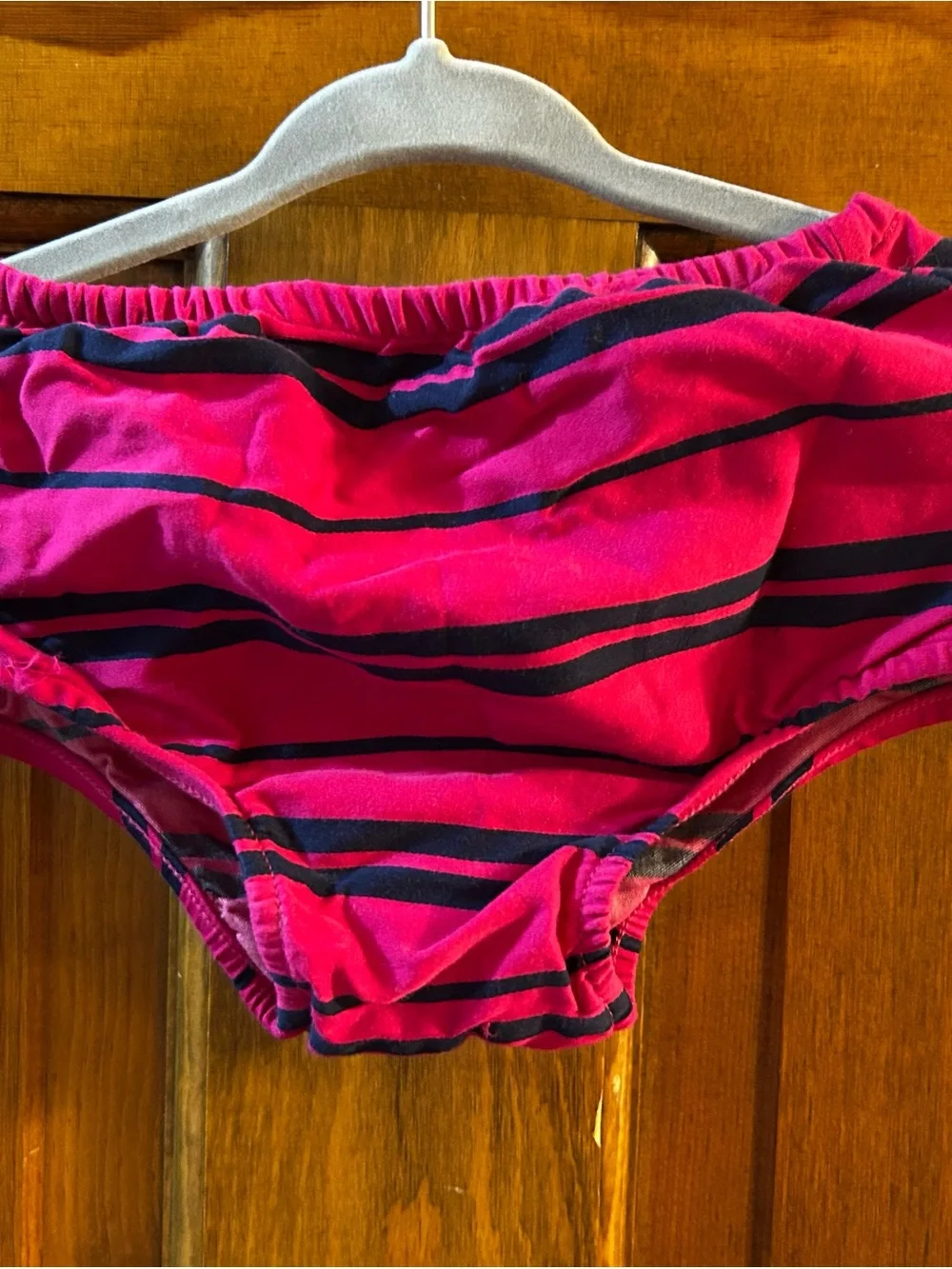 Ralph Lauren Hot Pink & Navy Striped Dress